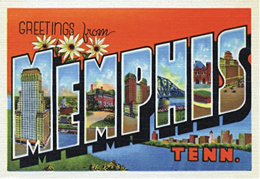 #greetings #HappyMOnday #backbeattours #MemphisTN #vintagepostcards #exploreMemphis #MemphisHistory