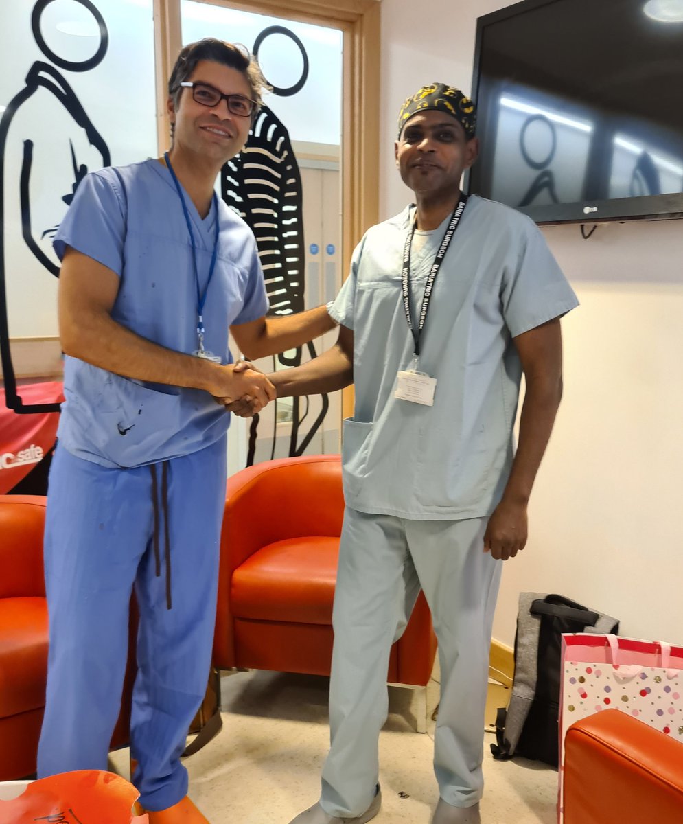 Farewell #Imperial 
Great Fellowship <a href="/RCSnews/">The Royal College of Surgeons of England</a> <a href="/bariatricBOMSS/">BOMSS</a> . Thank you <a href="/MrAhmedAhmed6/">Ahmed Ahmed</a> <a href="/SherifHakky/">Sherif Hakky</a> @DrJohnCousins <a href="/CovidSurg/">COVIDSurg</a> and the rest of the team.

<a href="/ChelwestFT/">Chelsea and Westminster Hospital</a> here I come..