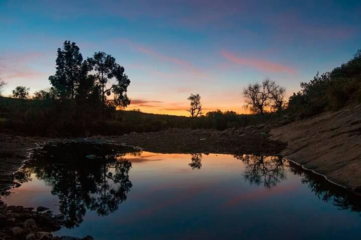 Un atardecer mas ... rodeado de magia