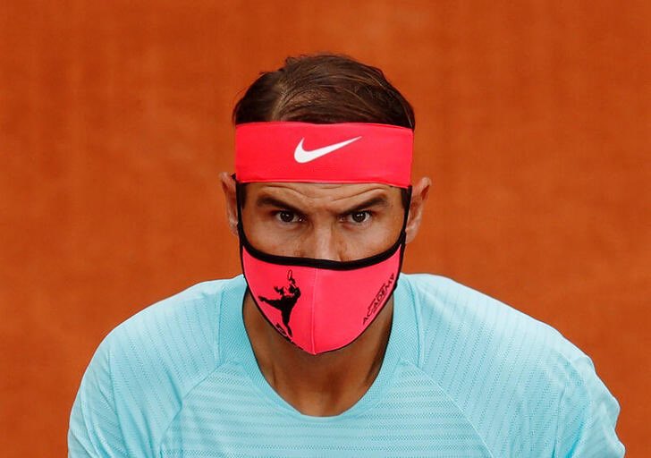 Rafa Nadal Academy by Movistar on Twitter: "¿Os ha gustado la mascarilla de  @RafaelNadal edición especial de #RolandGarros? 12AFA ¿Te gustaría tener  una igual? ¡Ya puede ser tuya! 👉🏻 https://t.co/TTsT3q1EgO  https://t.co/lugaysJR2l" /