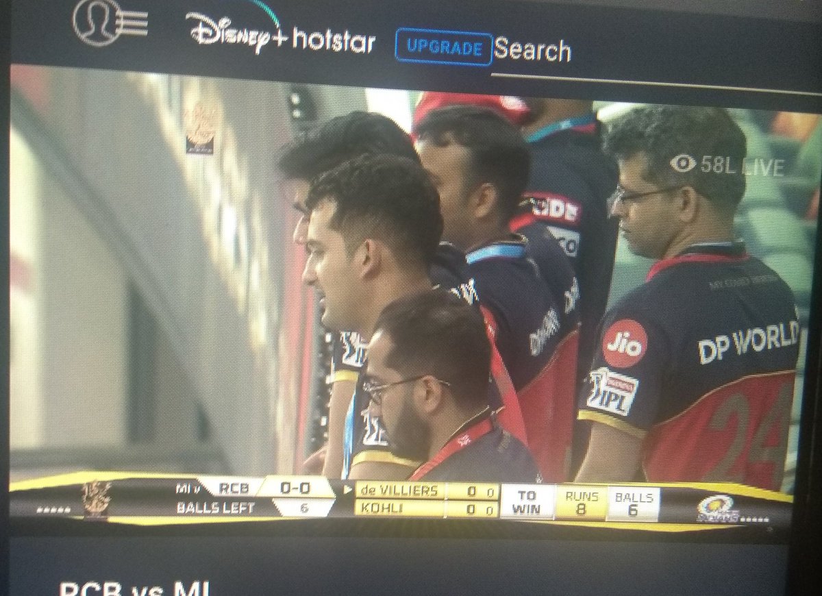 rkpawan321's tweet photo. What a match. Great entertainment RCB. All credits goes to special appearance by  @NagsMr  @DanishSait @RCBTweets https://t.co/bnUFmrYp3I