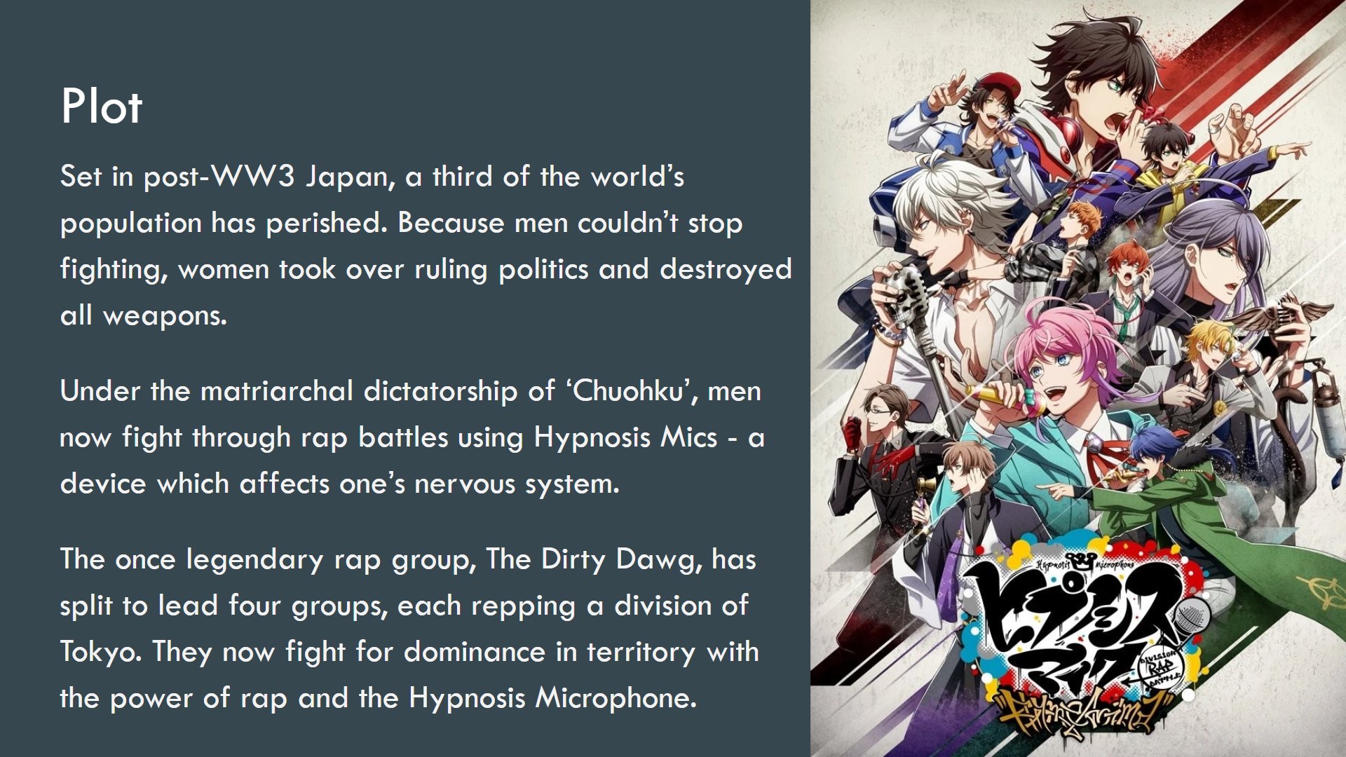 Takumi Currently In Recovery There S 4 Days Until Hypnosis Mic Division Rap Battle Rhyme Anima If You Re Not Sure What They Hype S About Check Out This Anime Only Guide I