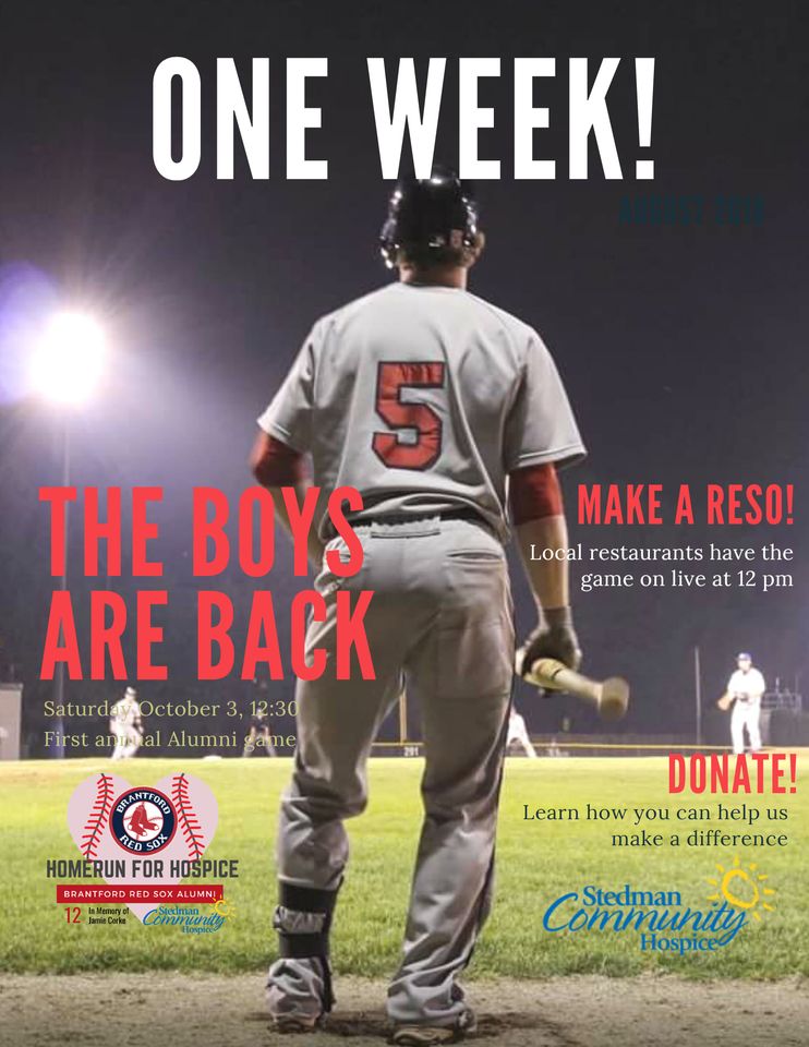 1st Annual Home Run for Hospice.