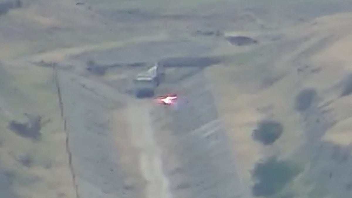 Screenshots of the ATGM and artillery strikes. On second thought, it look's as though the last target is also a tank and not an artillery piece. 230/