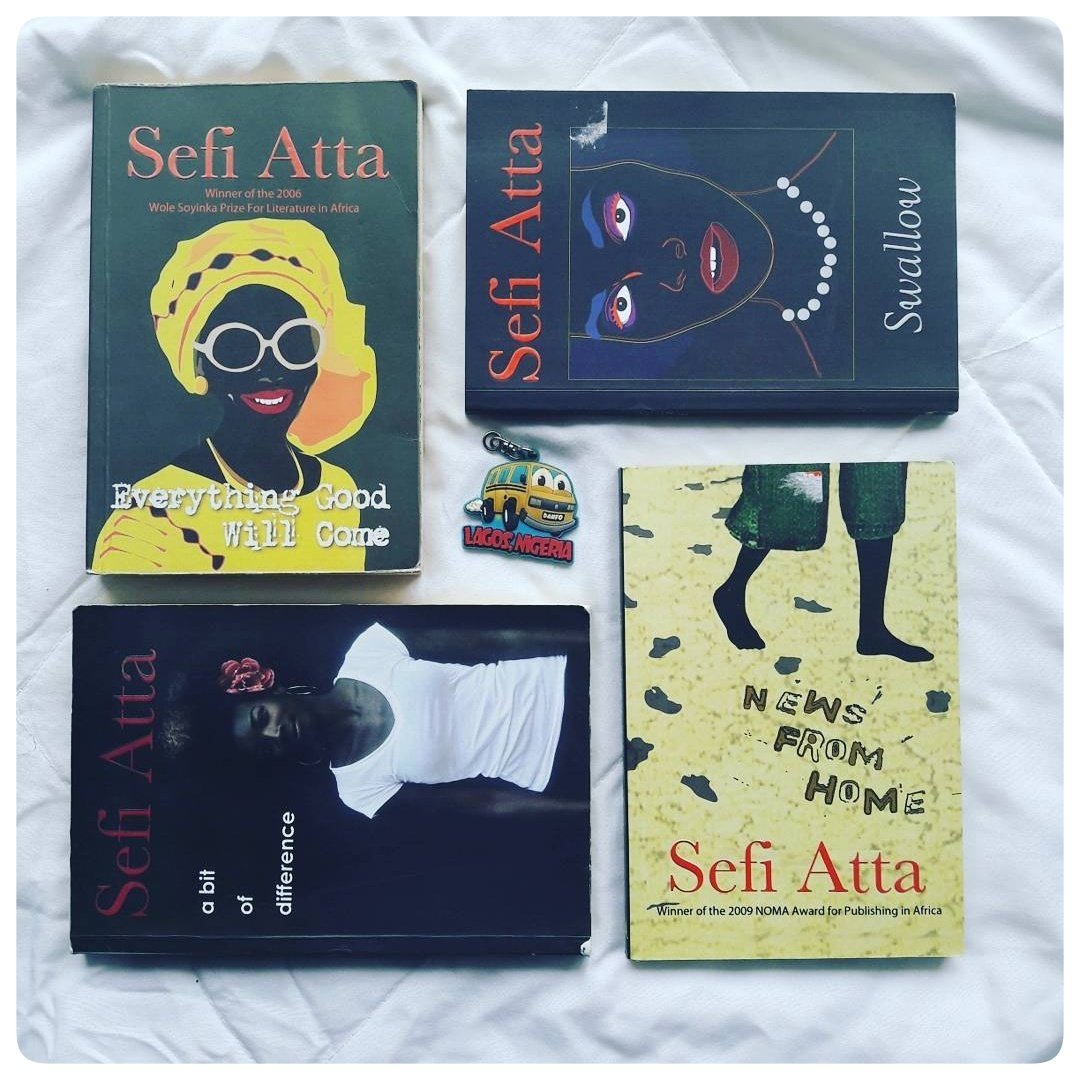 1.) SEFI ATTAGive Ms Atta her flowers now and buy her books, because I genuinely feel like those of you who haven't read her don't know what you are doing. She has a new book out "The Bead Collector" but start with "Everything Good Will Come"