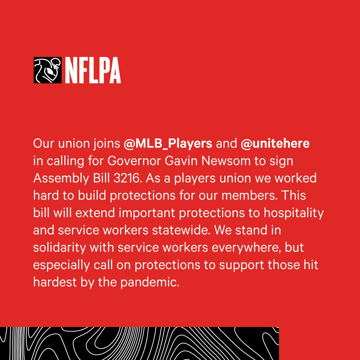 NFLPA tweet media