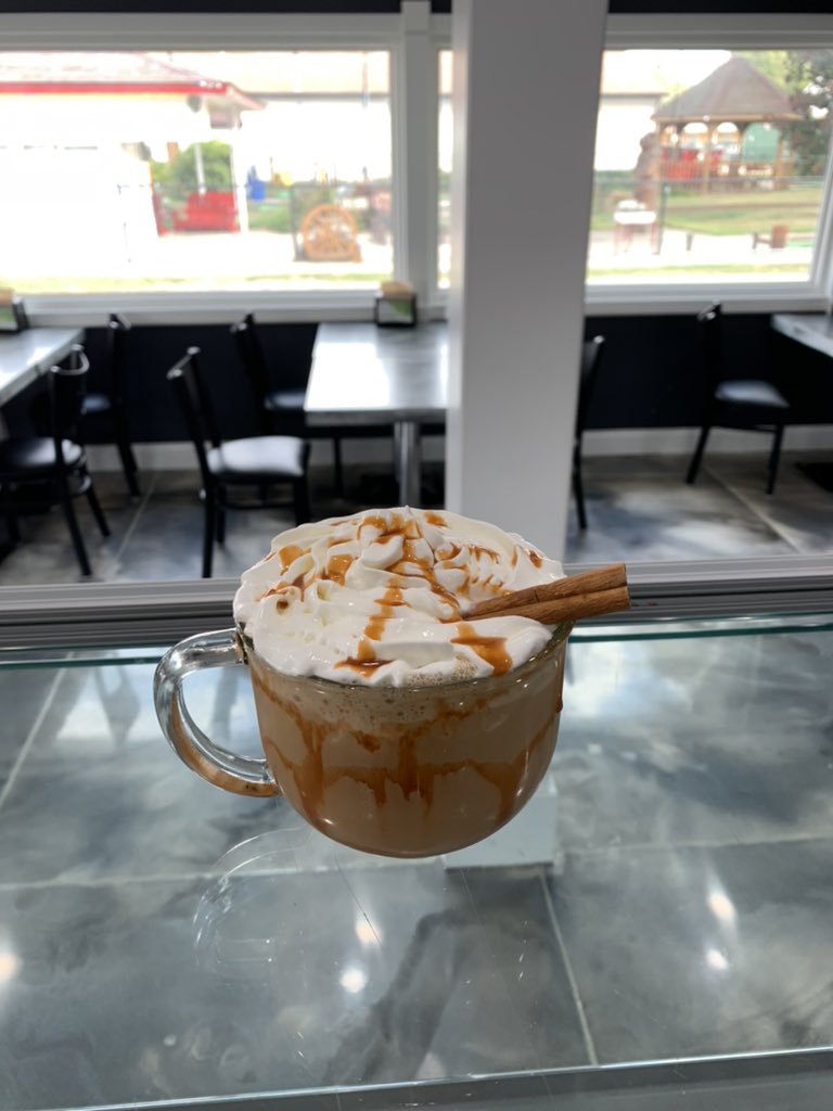 CoffeeHouseGOTL's tweet photo. Come try our NEW Pumpkin Spice flavor in your favorite drink!! ☕️ https://t.co/pGRizetbES