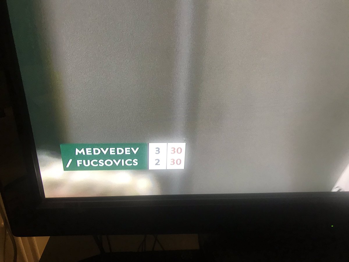 French Open right now....