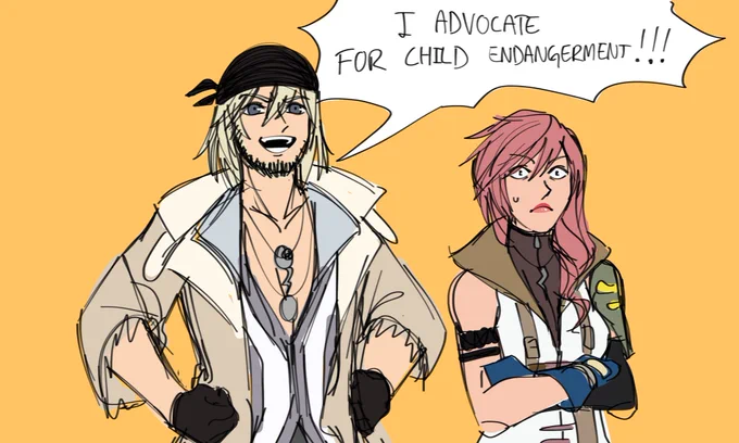 Hey, remember when Snow gave a child a gun?

#finalfantasyxiii #ffxiii 