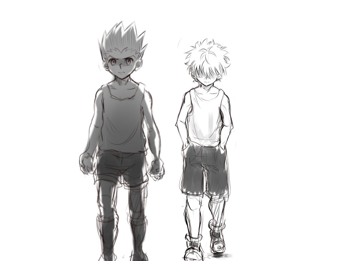 ...A THREAD (1/9)#hxh #hunterxhunter #killua #gon #longthread #comic.