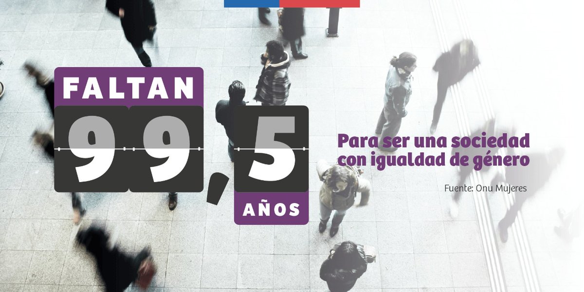 MinMujeryEG's tweet photo. El #CambioCultural es tarea de todos, pero a este paso, en 99,5 años vamos a tener la #IgualdadDeGénero por la que tanto luchamos. Recorramos este camino un poco más rápido y disminuyamos este número. 
#PorTodas

(Fuente: @ONUMujeres) https://t.co/4nYhYISLjV