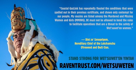 .@KKR_co stop ignoring Indigenous Rights. Wet'suwet'en hereditary chiefs are against Coastal GasLink, which you bought for hundreds of millions. Defund the pipeline today. #WetsuwetenStrong #ShutDownKKR