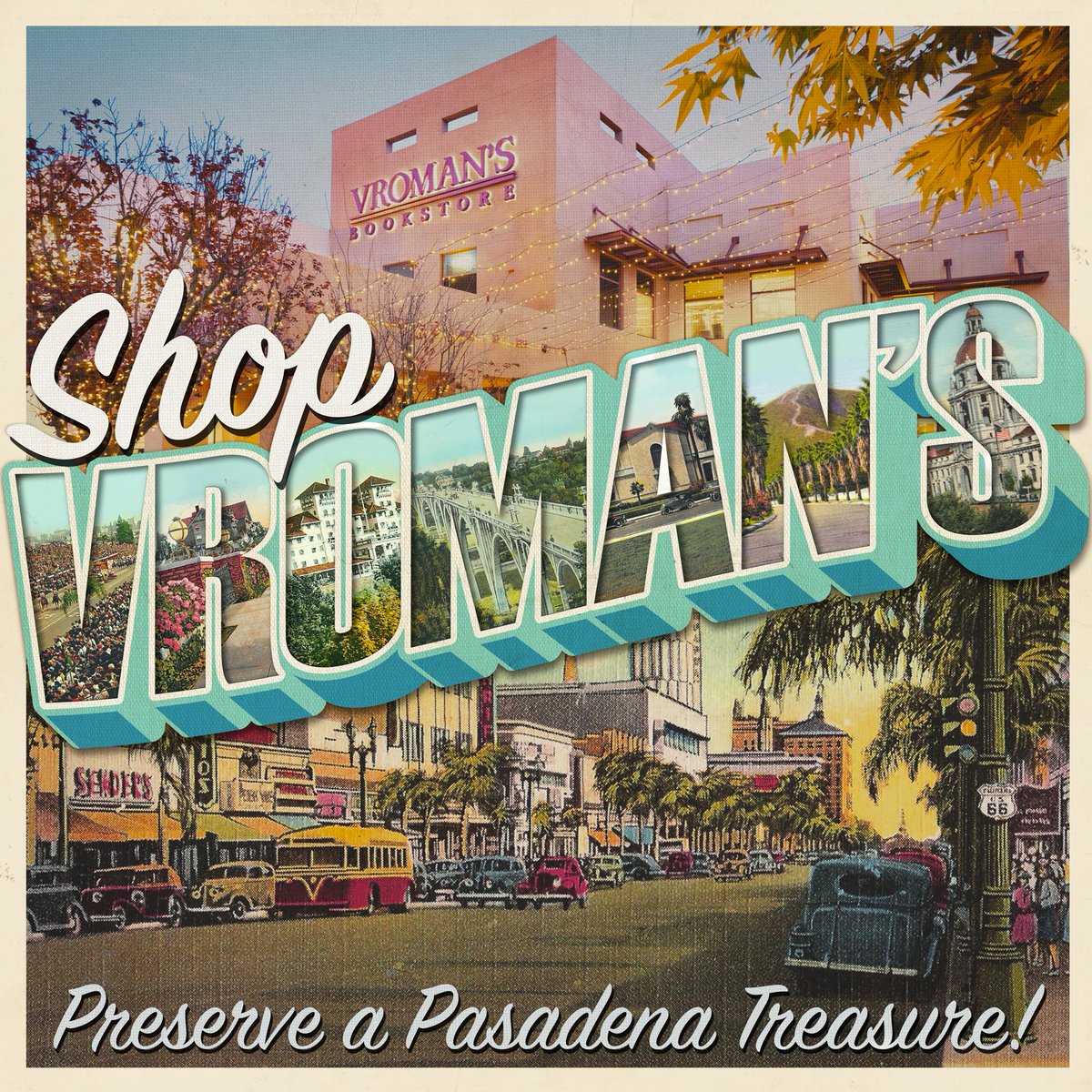 (4/5) We also need your help to get the word out! Reach out to your friends & contacts. Save this shareable, use the hashtag  #ShopVromans & post on your social media accounts. Don't forget to tag us!