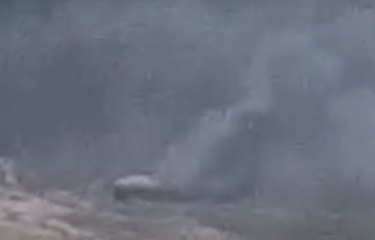  #Update Armenian forces destroyed what I would say are two Azeri BMP-1 in this video. #Karabakh