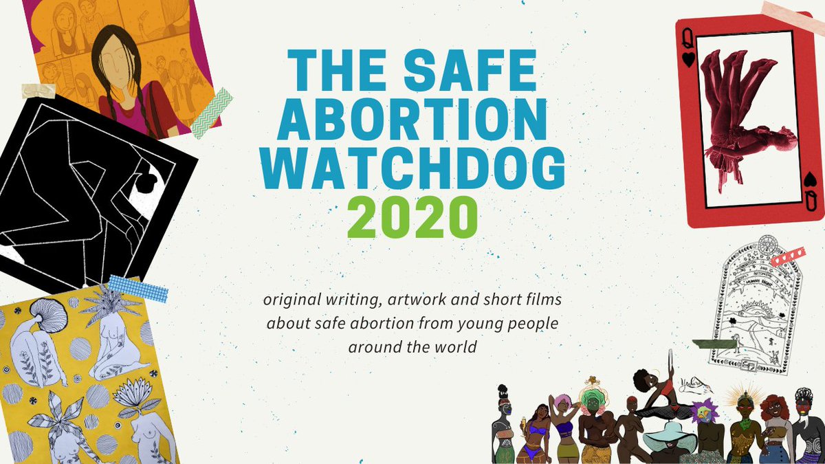 youth_coalition's tweet photo. On International Safe Abortion Day, we are proud to present the Safe Abortion Watchdog, featuring artwork, writing, poetry and short films by 26 young people from 17 different countries! #AbortionIsEssential #IManageMyAbortion

Download it here 👇🏽.
https://t.co/lp5hnxIS5k https://t.co/jZsZEyls9K
