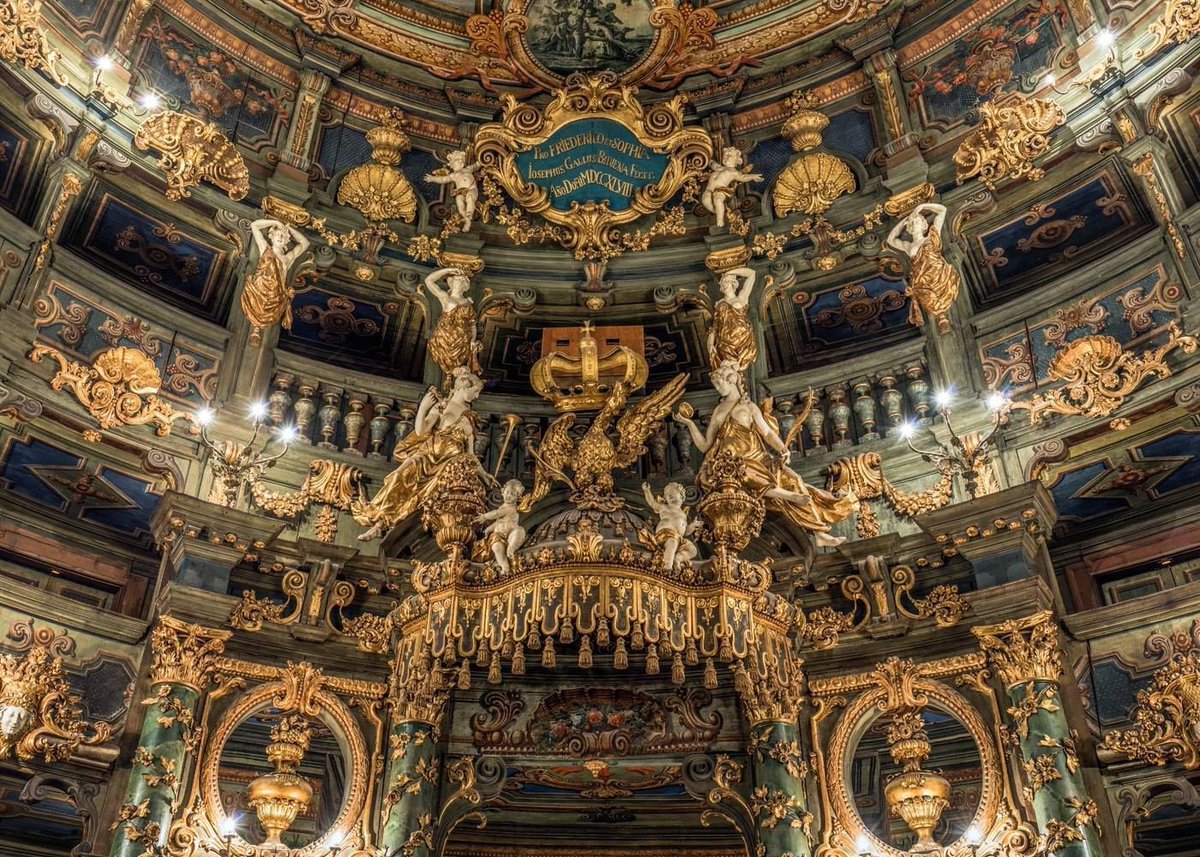 pamvonhadder's tweet image. The Margravial Opera House Bayreuth