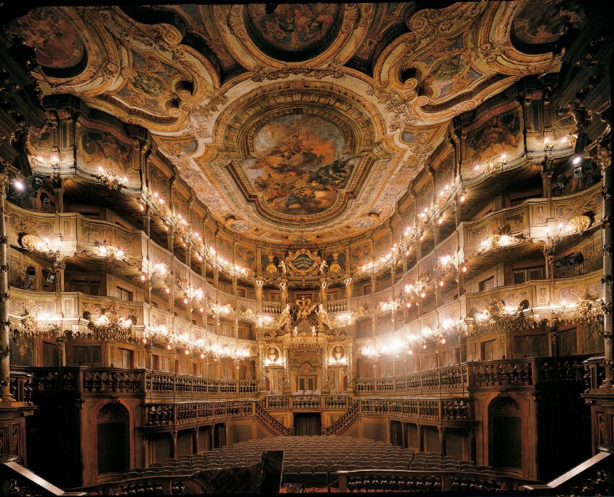 pamvonhadder's tweet image. The Margravial Opera House Bayreuth