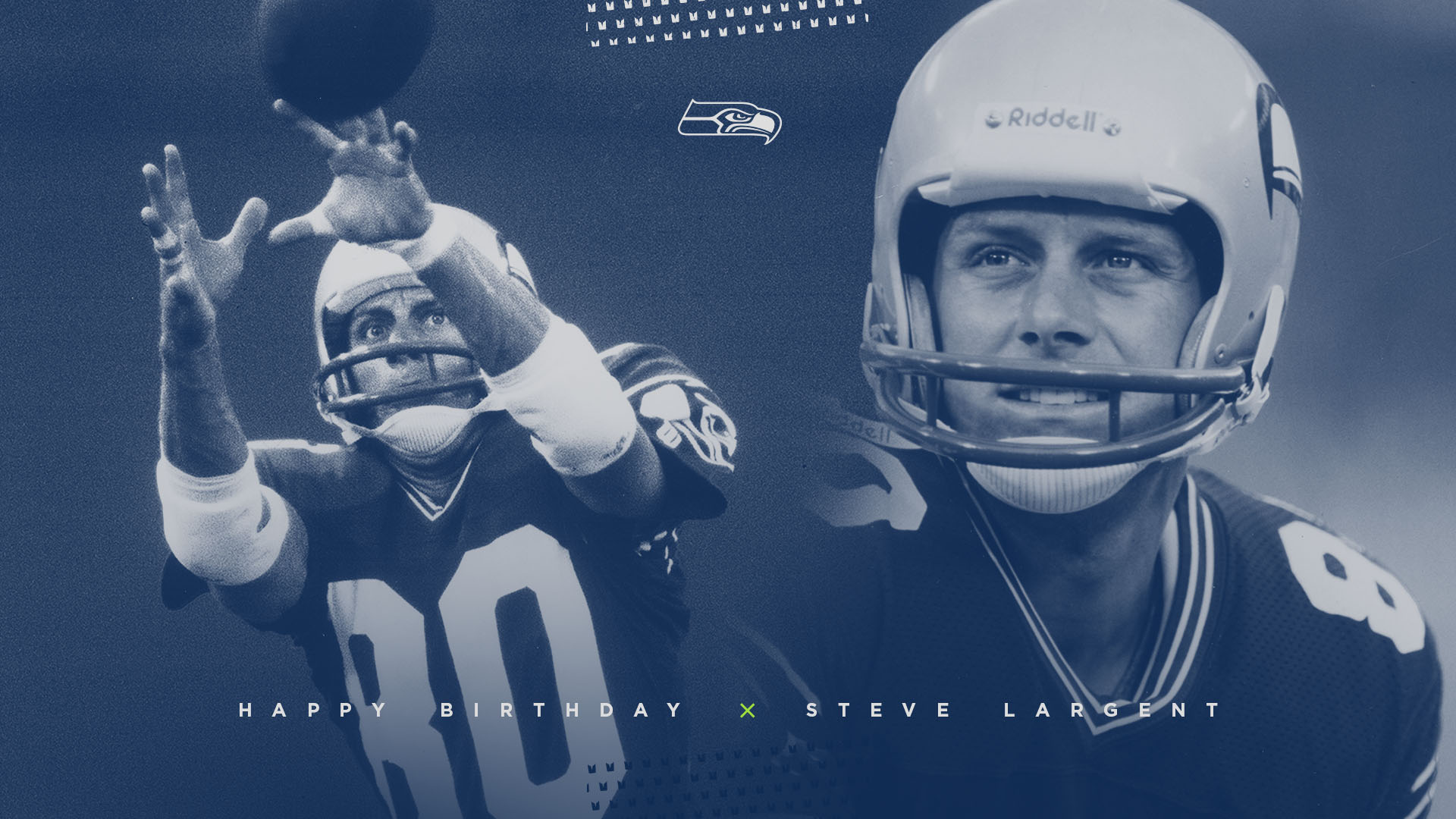 To wish Seahawks Legend Steve Largent a very happy birthday! 