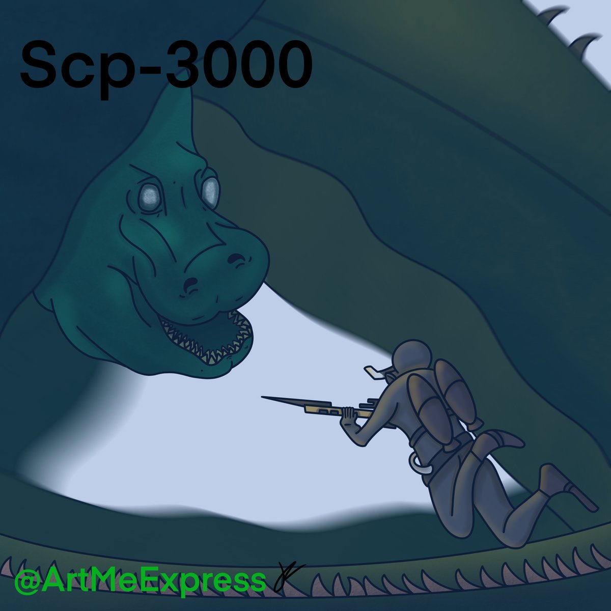 SCP-3000 (A n a n t a s h e s h a) by HollowX4000 on DeviantArt