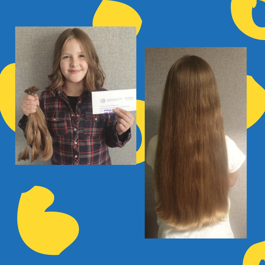 11-year-old Olivia has donated 12 inches of her gorgeous locks to LPT!!

Amazingly kind, and so generous. 

Thank you so much, Olivia 💜
