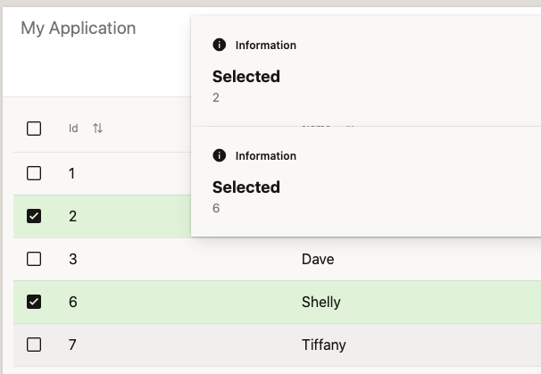 ShayOracle's tweet image. New blog/video - multi-row selection in tables with #Oracle Visual Builder Studio and #OracleJET 9 - a much simpler development experience now with #OracleVBS blogs.oracle.com/shay/vbmultirow
