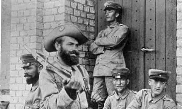 Global_Folder's tweet photo. Between 1904-1908, German soldiers murdered 65,000 Herero people and 10,000 Nama people who rose up to protest land seizures and forced labour by colonists in what was called German South West Africa now Namibia. https://t.co/yCu80VEliG