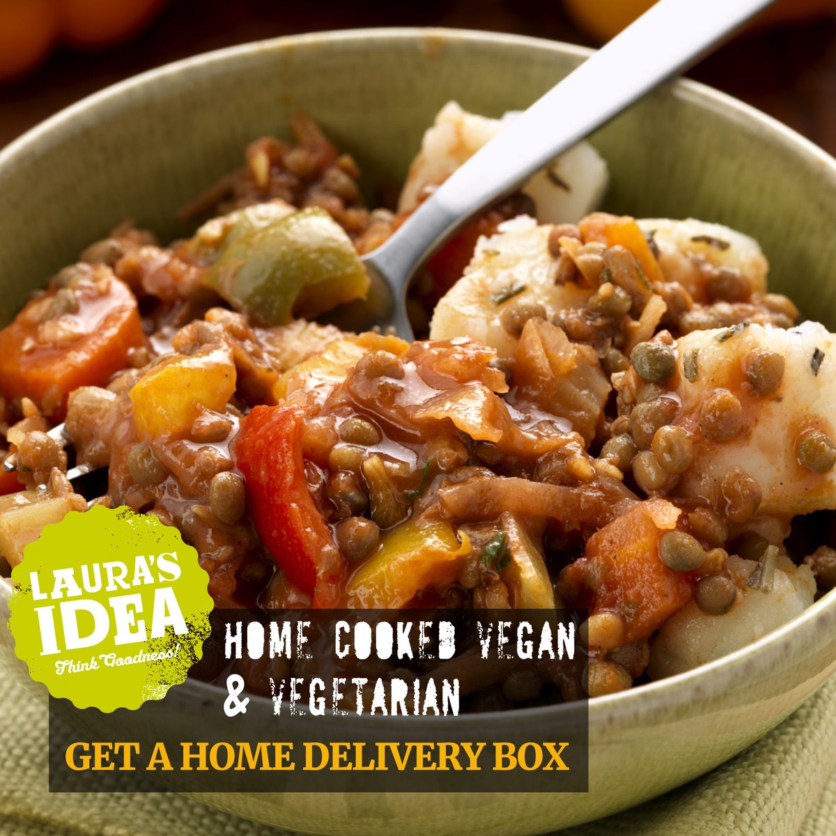 Choose from a mouth-watering range of savoury &amp; sweet #vegan &amp; #vegetarian dishes to fill your #LaurasIdea HOME DELIVERY BOX
*Tofu Cheesecake absolutely FREE with your first order!

Info &amp; freebie code:
bit.ly/32UOrAA

Think Goodness!

#plantbased #veganfood #healthyfood