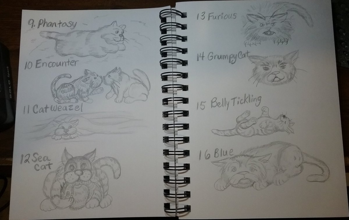 #catember. The month is almost over and I only made it to 16 so far...Happy Catember