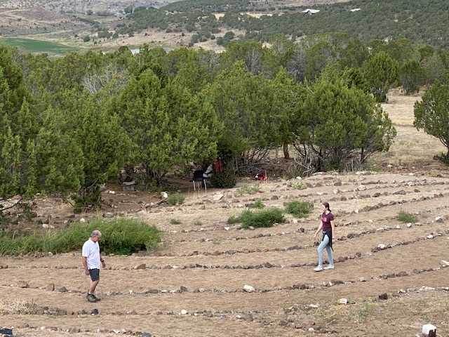 LegacyLabyrinth's tweet image. We walked the gorgeous new Legacy Labyrinth #6 with intentions to create the future we want to see for ourselves and the planet.
#Labyrinths #LegacyLabyrinth #TheFuture