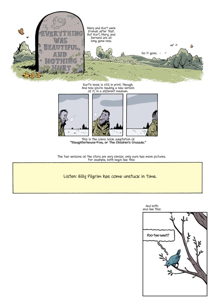 BOOM! Studios (@boomstudios) on Twitter photo You can get your copy of the SLAUGHTERHOUSE-FIVE original graphic novel by <a href="/ryanqnorth/">Ryan North 🦖 🪄 🐶 💪 4️⃣</a> & @AlbertMonteys now at Barnes & Noble stores (<a href="/BNBuzz/">Barnes & Noble</a>) and barnesandnoble.com, while supplies last: bit.ly/3iaZCuO You can get your copy of the SLAUGHTERHOUSE-FIVE original graphic novel by <a href="/ryanqnorth/">Ryan North 🦖 🪄 🐶 💪 4️⃣</a> & @AlbertMonteys now at Barnes & Noble stores (<a href="/BNBuzz/">Barnes & Noble</a>) and barnesandnoble.com, while supplies last: bit.ly/3iaZCuO