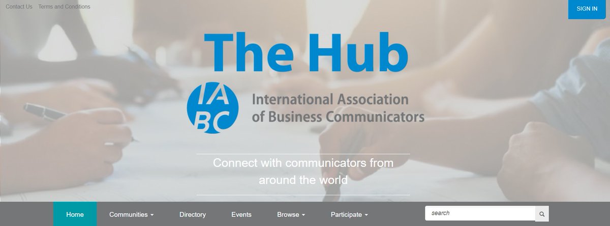 Consult your peers for advice on today's most pressing topics, such as flu and COVID-19 communications, internal #comms metrics, and more. Join the conversation on the Hub: thehub.iabc.com/home
