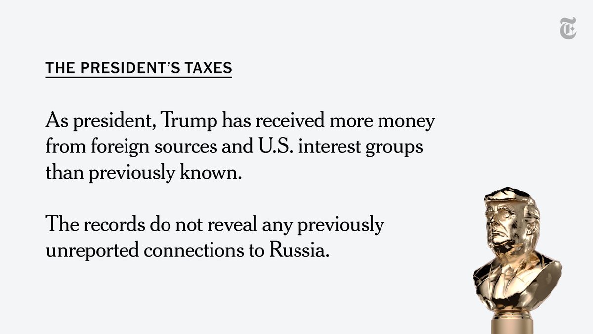 Since he became a leading presidential candidate, Trump has received large amounts of money from lobbyists, politicians and foreign officials who pay to stay at his properties or join his clubs.  https://nyti.ms/36gD5KK 