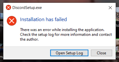 phunt0m's tweet photo. @discord help i downloaded an update and now it won't boot or re-install https://t.co/6TSLKOhid8
