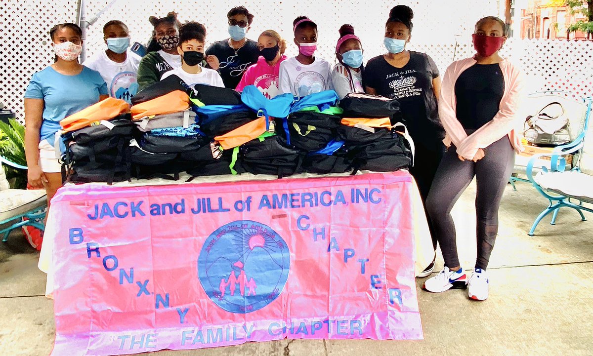 J&amp;J Bronx Teens Annual Backpack Drive supporting the youth of the Bronx Community.