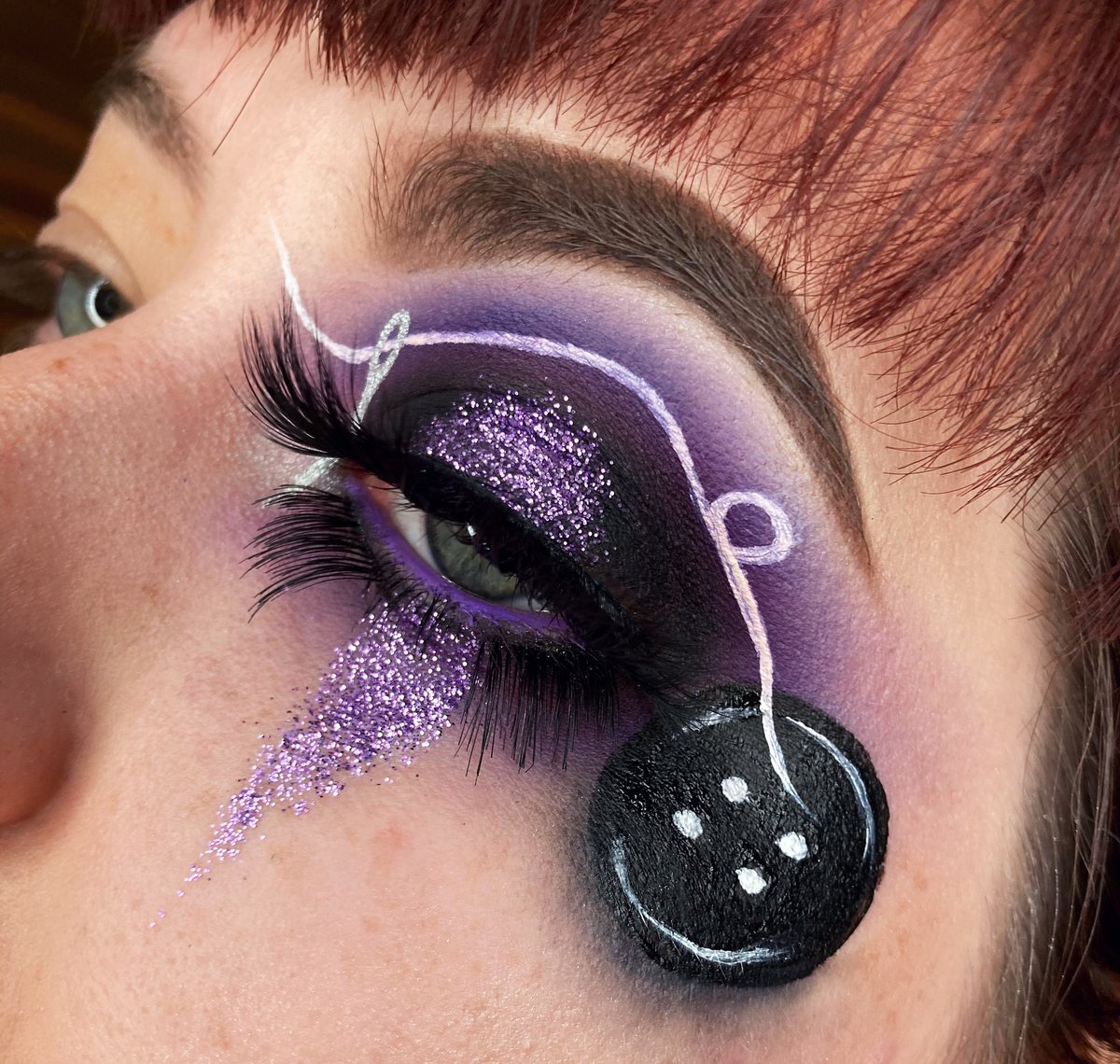 lame_girl22's tweet photo. “No way! You’re not sewing buttons into my eyes!”

“Oh, but we need a yes, if you want to stay.”

Obviously if you follow me on IG you’d know by my username that I am a huge fan of Coraline. I hope you like my *almost* button eye. 😘 https://t.co/xlpL2I7Fhy