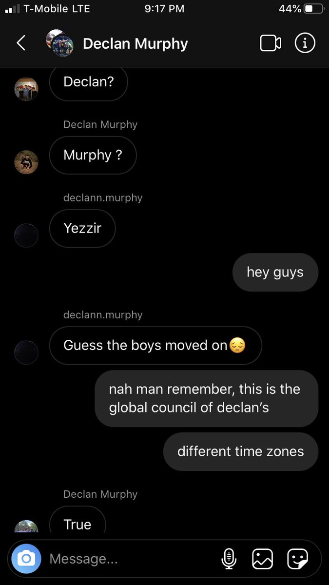 declanmurphy01's tweet photo. i’ve been in a group chat of Declan Murphy’s around the world since 2016 y’all could never https://t.co/2sXd89xoRc