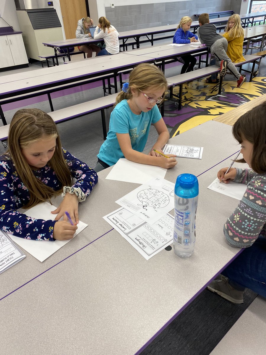 NatDJohnson's tweet photo. CLUB3 Escape Room began today! After an hour of grueling multi-digit addition and subtraction practice all groups are still trapped in the pumpkin patch ๐คท๐ปโโ๏ธ
Maybe tomorrow, my little pumpkins, maybe tomorrow. ๐
#KCErocks #ClassroomEscapeRoom @KCEprincipal @WildKatNation1 https://t.co/cK42Twzezh