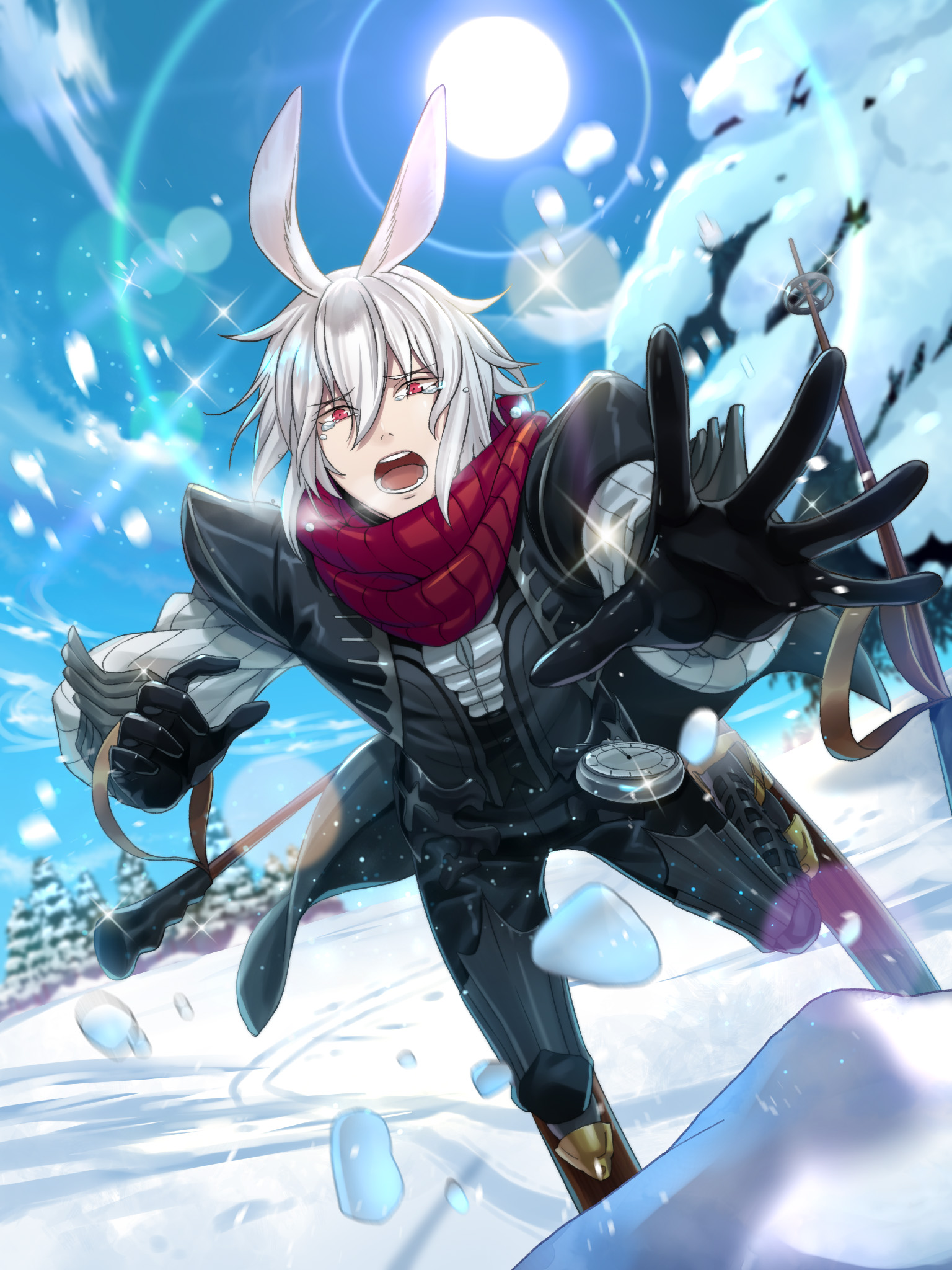 Uzivatel オトメ勇者 公式 Na Twitteru 未公開イラスト 公開 今回から 雪国 風の衣装に身を包んだスレイヤーたちの姿をお届けするよ 初回はヒューズの未公開イラストを公開 次回の更新もお楽しみに ス スキーなど怖くない 怖くな うわあっ や