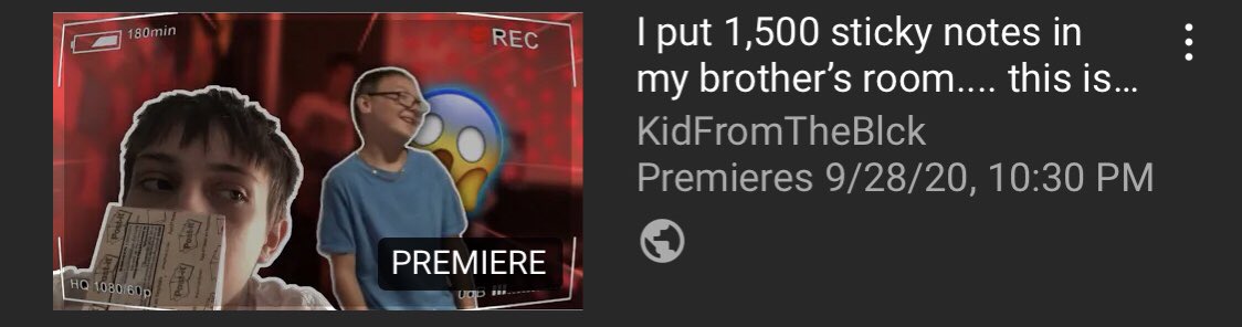 KidFromTheBlck's tweet photo. Click the link!! Video drops 10:30 https://t.co/jYTfc1uuVk https://t.co/AxcUsDJHCz