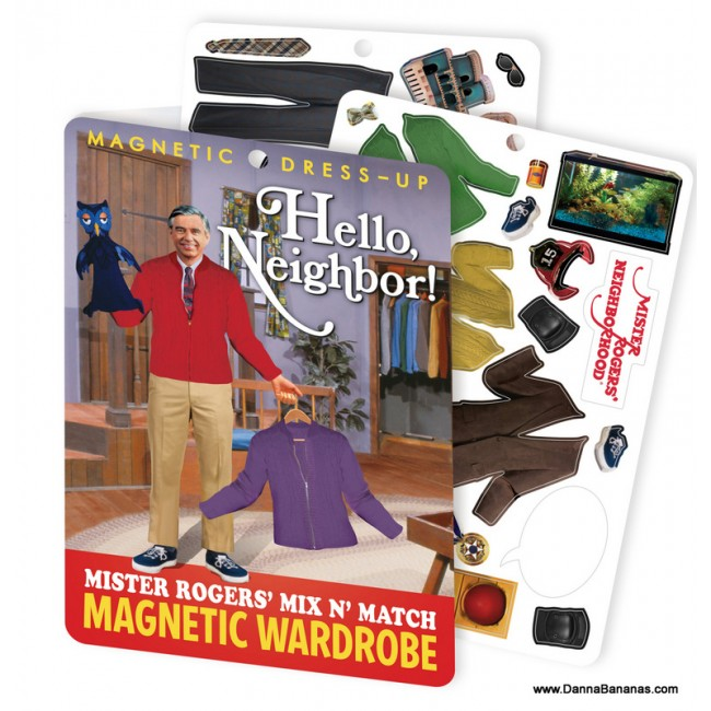 Hello Neighbor! Mr. Rogers' Dress Up Magnet Set