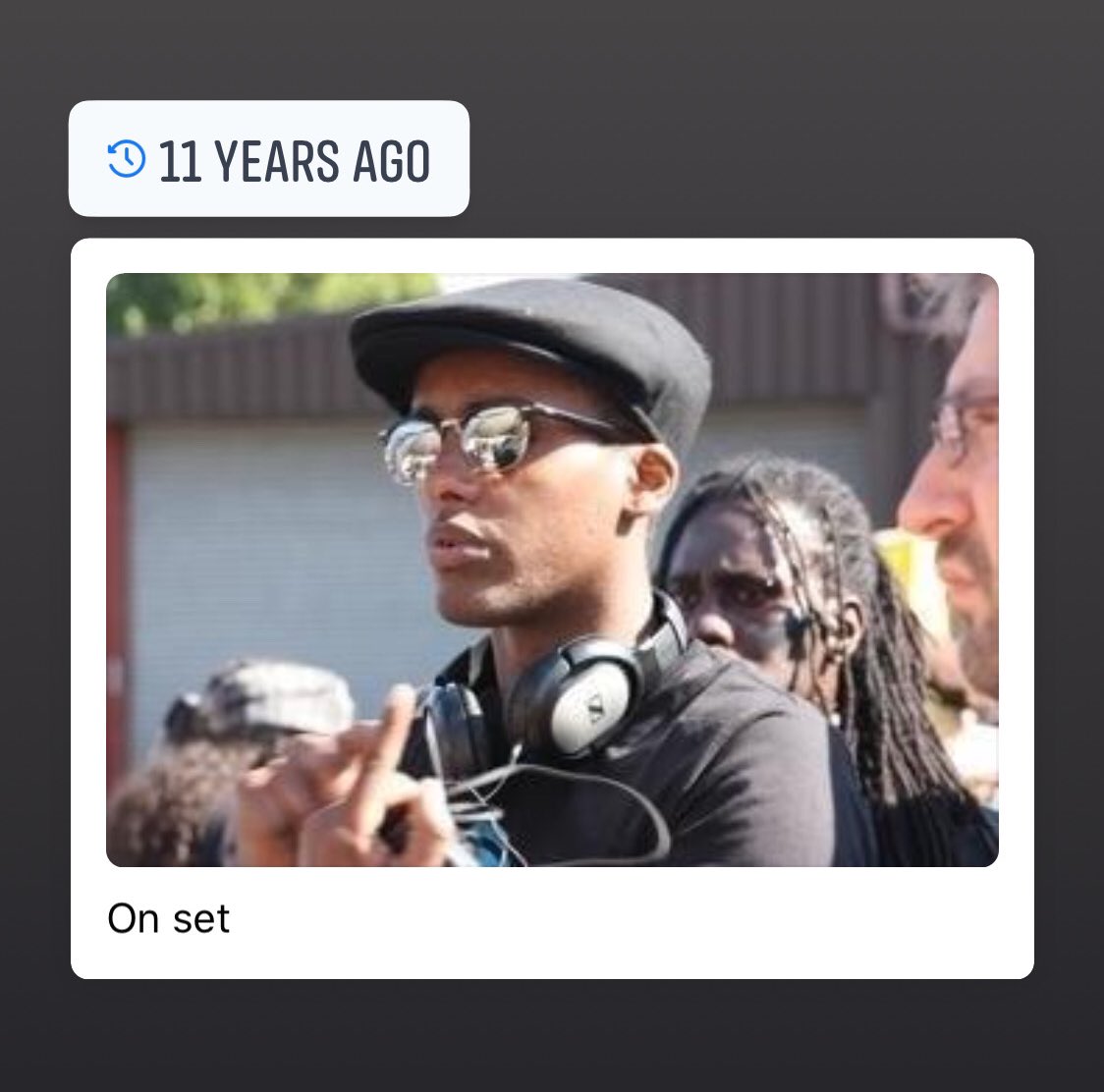 MoAliDirector's tweet photo. 11 years ago today: 
Directing my 1st film 🎥  
Today: 
1 film project in post- production 🎞
1 tv drama booked 🙌🏾
1 tv show picked up 📺
1 screenplay commissioned📔
🤲🏾✌️🏾✊🏾❤️❤️ https://t.co/c1SYZDGbz6