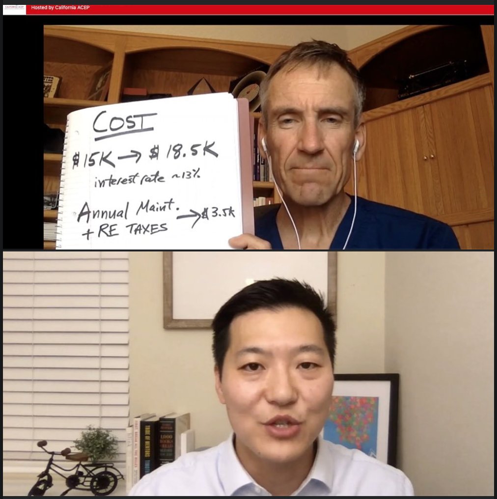 emriverside1's tweet photo. 🎥@emriverside1 attendings &amp; residents presenting at #AdvancED2020 hosted by @californiaacep 💻

Video created by our PGY2s Jeff Hu and Jose "Pepe" Orozco on how to succeed in a virtual interview. 

https://t.co/ZVQI4xfOqf via @FacebookWatch https://t.co/it0ZgyY5T3