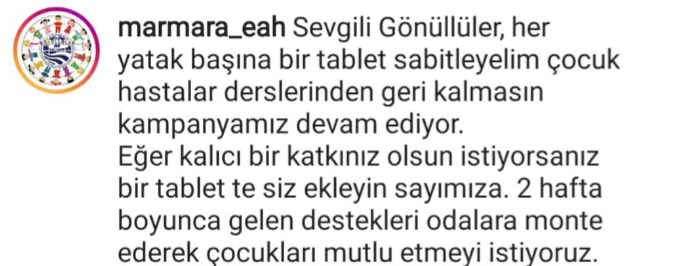 UygarAlev's tweet photo. @marmara_eah
#1tablet #CocuklarYalnızDeğildir #cocukgulersedunyaguler #eğitimdeesitlik @ailevecalisma @istanbulbld https://t.co/TdU64637Zs