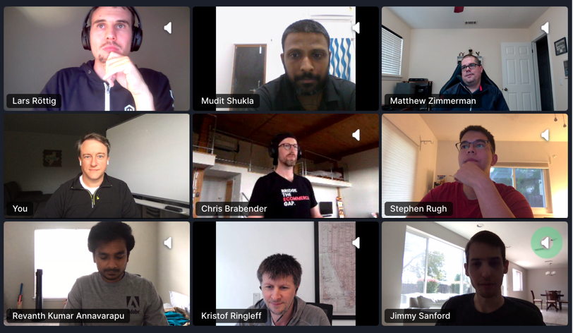 ericerway's tweet photo. Great discussion happening on PWA Studio in #DevExchange with the team and community. #AdobeDevelopers https://t.co/Ypf0VtEOXQ