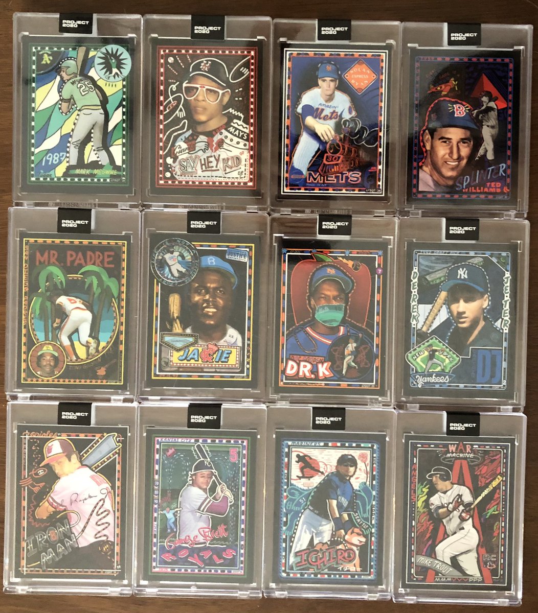 MarkRayJr's tweet photo. Just got my Efdot Trout card. Canโt eat to complete the @EfdotStudio collection! #efdotstudio #topps https://t.co/VRWUYX0NpA