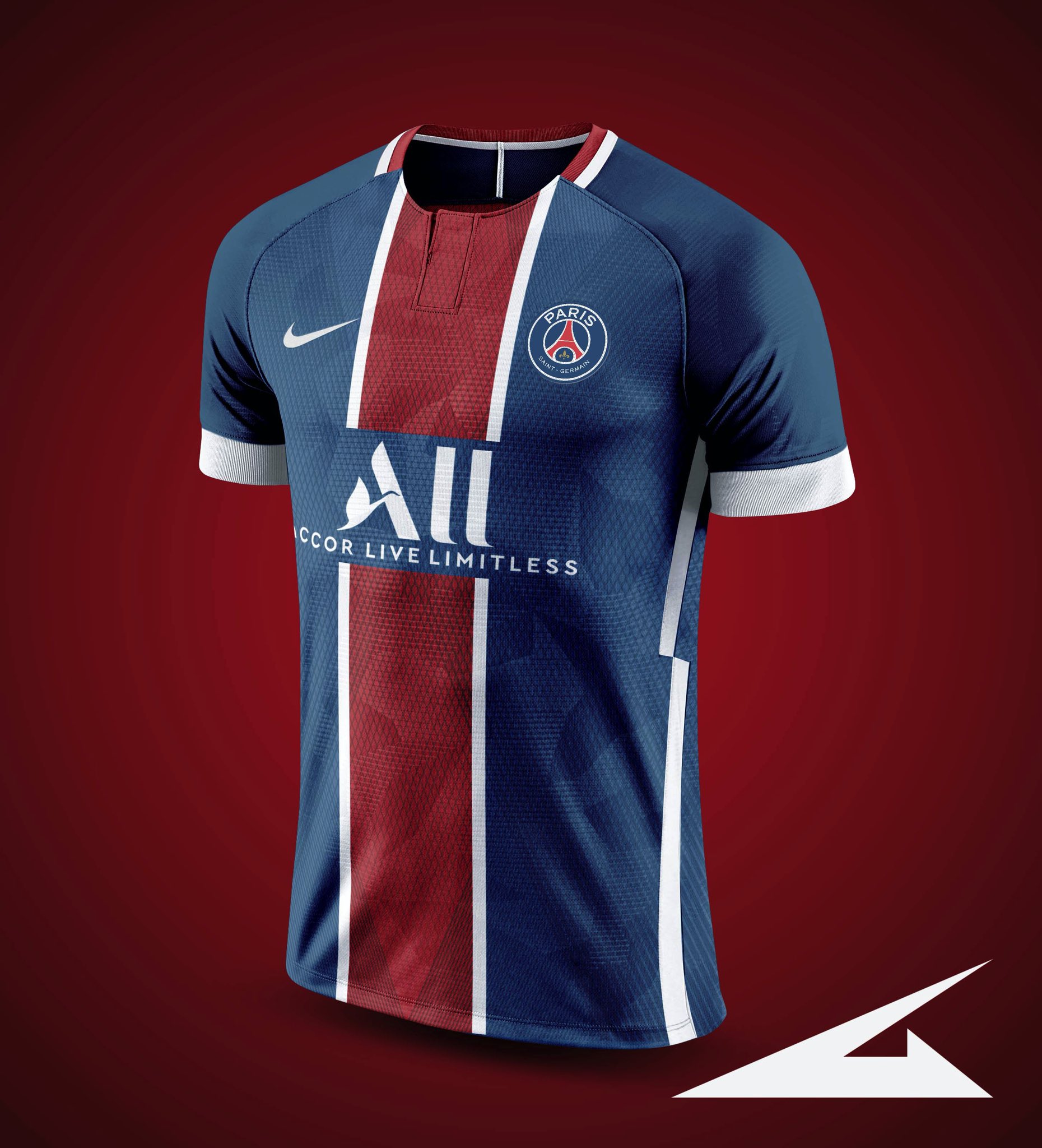 Five Nike Paris Saint-Germain Concept Kits by mbroidered