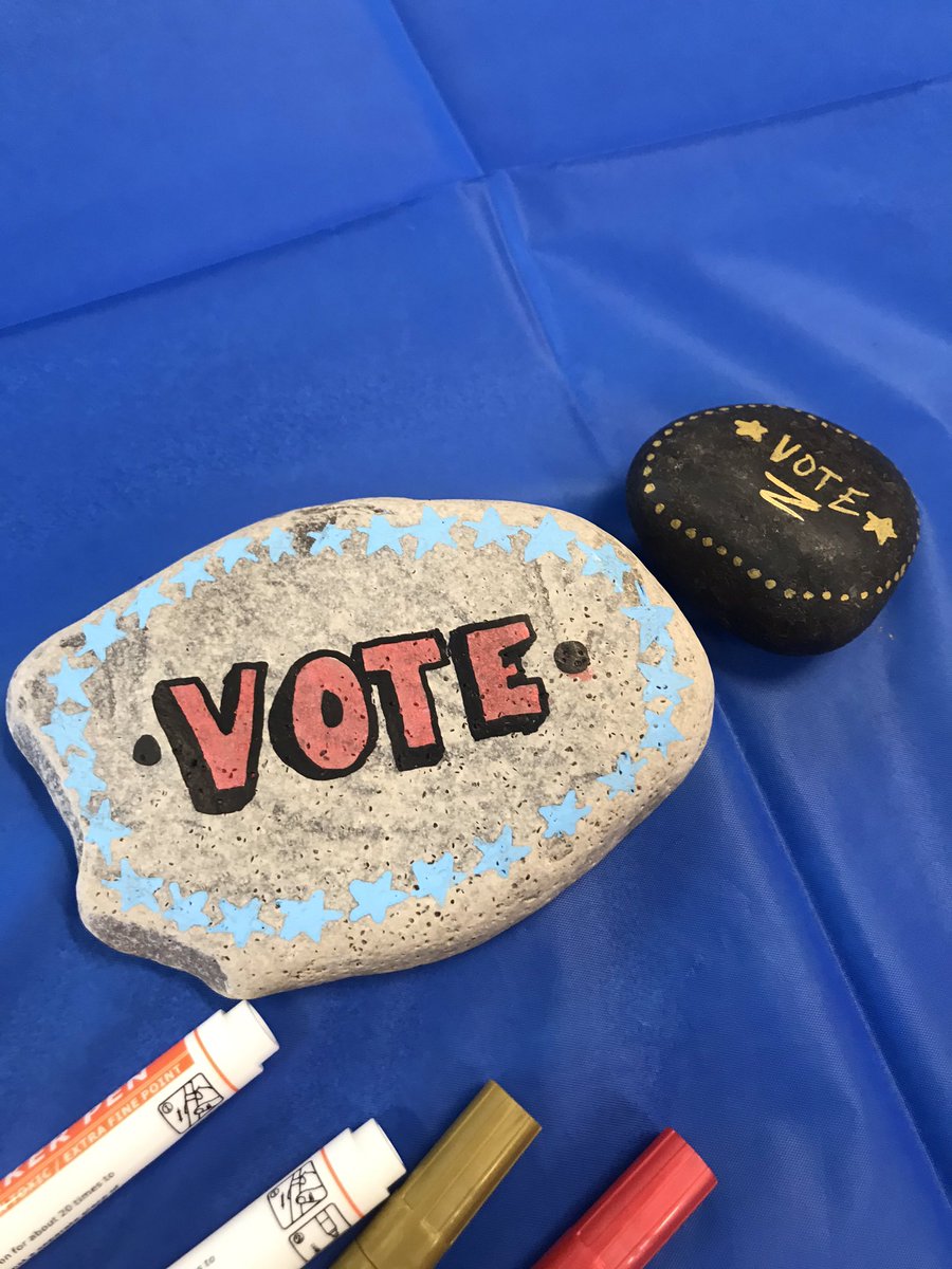 The McHenry Activism Club thinks voting ROCKS!!!