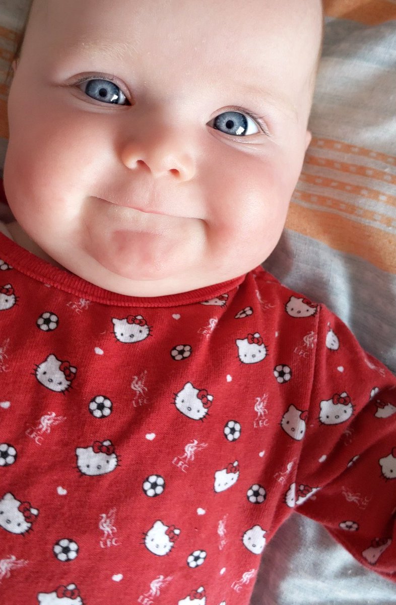 MaritimeJunkie's tweet photo. Liverpool have been winning my whole life ♥️ 
#lfcbaby https://t.co/FEG75Q0EkJ