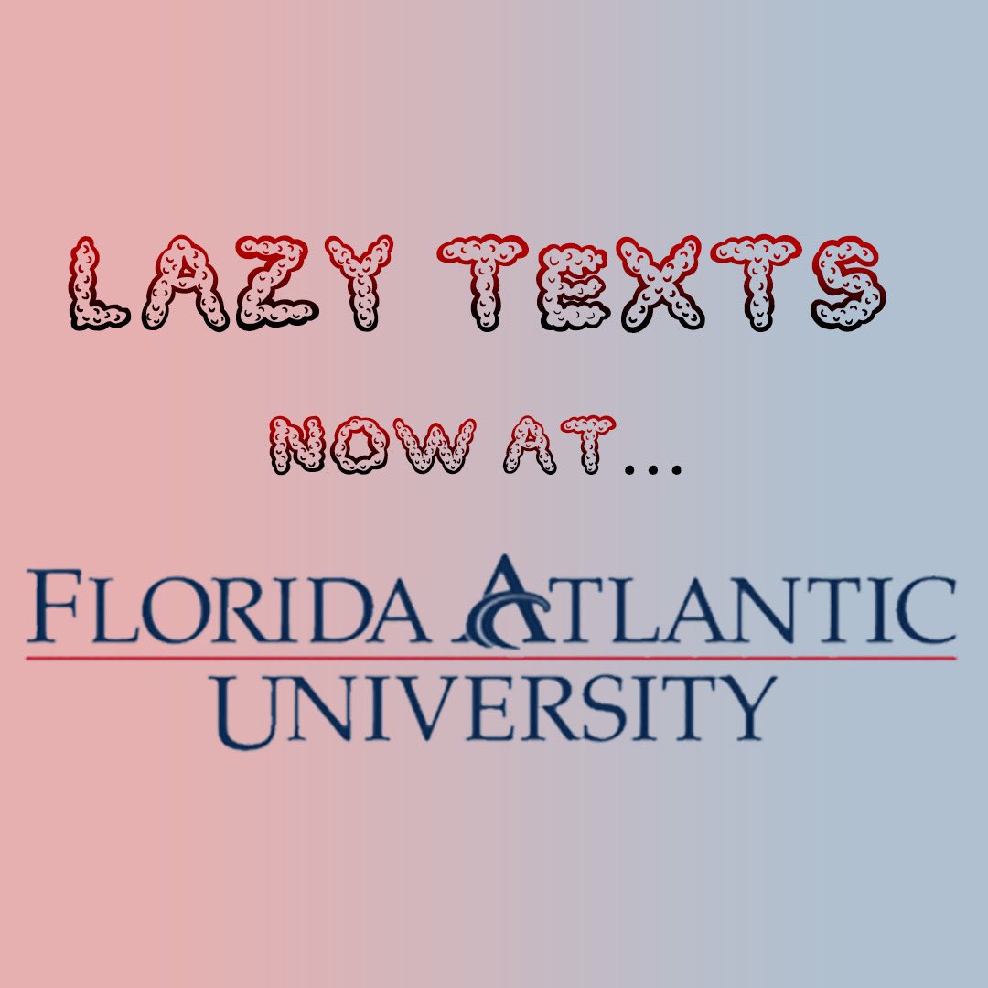 mytextmate's tweet photo. EXCITING NEWS! We are officially live at Florida Atlantic University🦉 Tag your FAU friends to let them know! 

To sign up for a free trial, click the link in our bio! 

We are eager to service you and help you succeed! 

#FloridaAtlanticUniversity #FAU #GoOwl #LazyTexts #Success https://t.co/UBwu9CwrD5