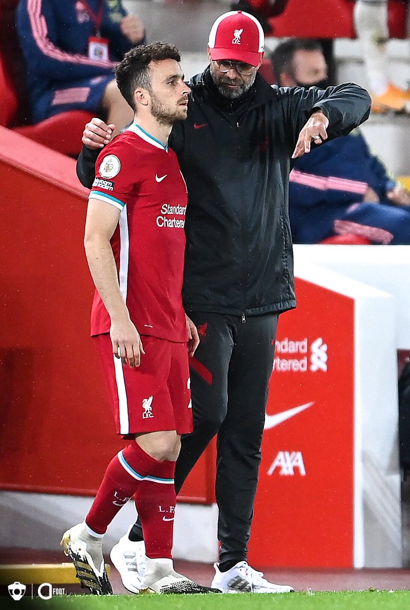 ActuFoot_'s tweet photo. 80’ 🔁 Jürgen Klopp lance Diogo Jota pour sa première avec Liverpool en Premier League.

88’ ⚽️ Diogo Jota buteur.

Débuts de rêve pour le Portugais. 💪🇵🇹 https://t.co/DH8JPOFvOQ